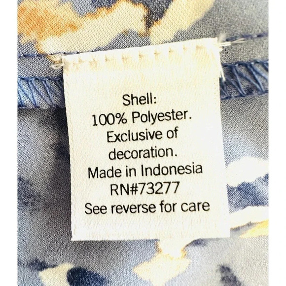 NWT NINE WEST Women Short Sleeve Pullover One Shoulder Belted Blue Dress Size 3X - Picture 14 of 15